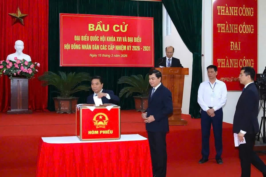 Thanh Hóa: Tỷ lệ cử tri đi bỏ phiếu đạt hơn 80%