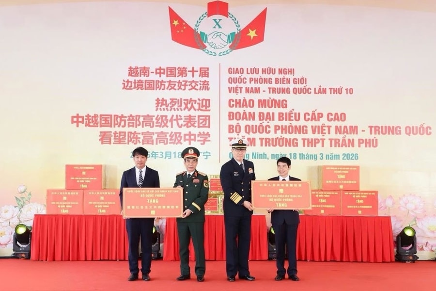 Lan tỏa tình hữu nghị Việt - Trung từ ngôi trường THPT Trần Phú