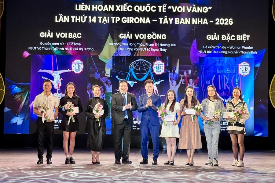 Nghệ thuật xiếc Việt nỗ lực làm mới