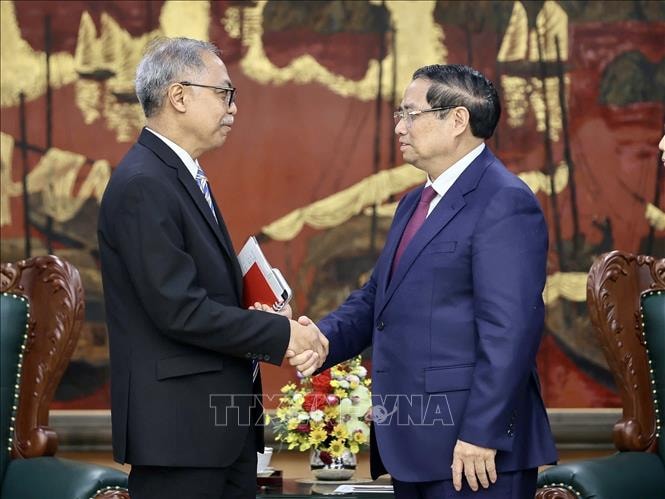 Thủ tướng Phạm Minh Chính tiếp Đại sứ Indonesia tại Việt Nam