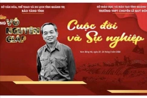 Triển lãm về cuộc đời và sự nghiệp Đại tướng Võ Nguyên Giáp