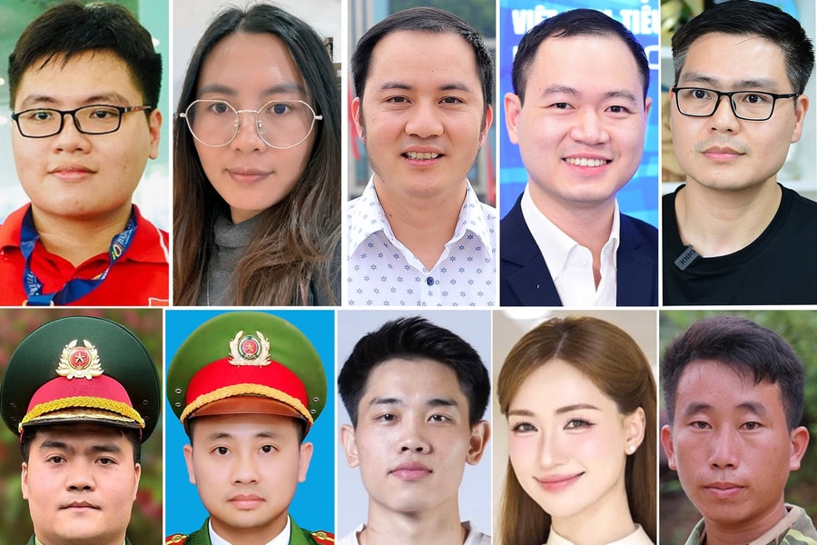 Bảng vàng thành tích "khủng" của 10 gương mặt trẻ Việt Nam tiêu biểu năm 2025