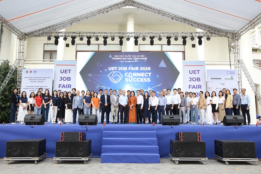 UET Job Fair 2026: Cầu nối việc làm cho sinh viên công nghệ