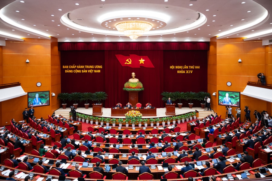 THÔNG CÁO BÁO CHÍ về ngày làm việc thứ nhất Hội nghị Trung ương 2 khoá XIV