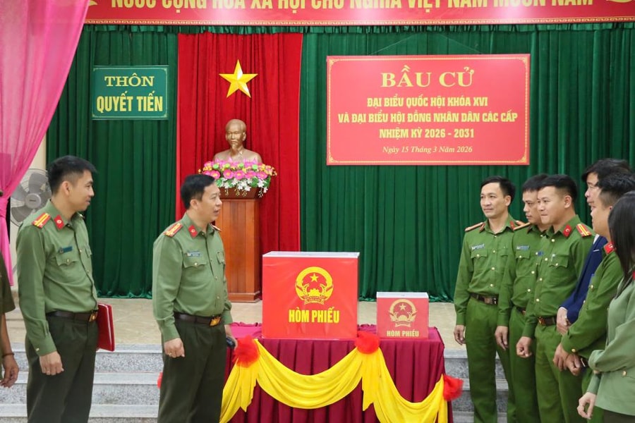 “Lá chắn” vững chắc bảo vệ ngày hội toàn dân