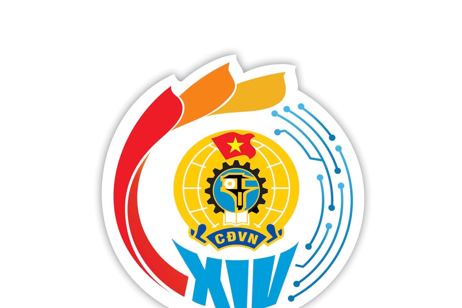 Ban hành mẫu Logo Đại hội XIV Công đoàn Việt Nam