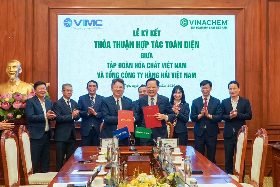 Hợp tác Vinachem – VIMC: Tăng cường liên kết công nghiệp và logistics, mở rộng chuỗi cung ứng
