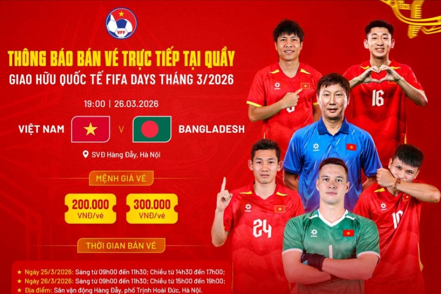 Đội tuyển Việt Nam hướng tới chiến thắng trước Bangladesh