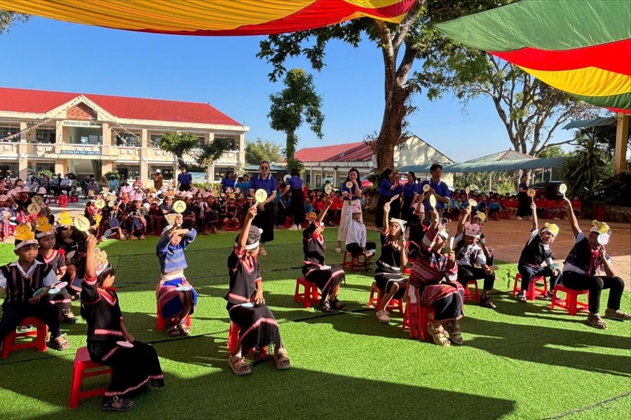 Gia Lai: Đa dạng hình thức giao lưu, nâng cao kỹ năng tiếng Việt cho học sinh