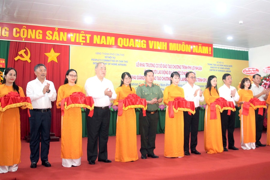TP. Cần Thơ: Khai trương Cơ sở đào tạo phi lợi nhuận cho người lao động đi làm việc ở nước ngoài