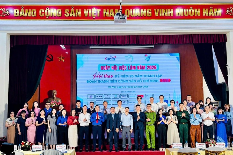 Hà Nội: Hơn 1.800 việc làm dành cho sinh viên và người lao động tại Ngày hội việc làm Tháng Thanh niên 2026