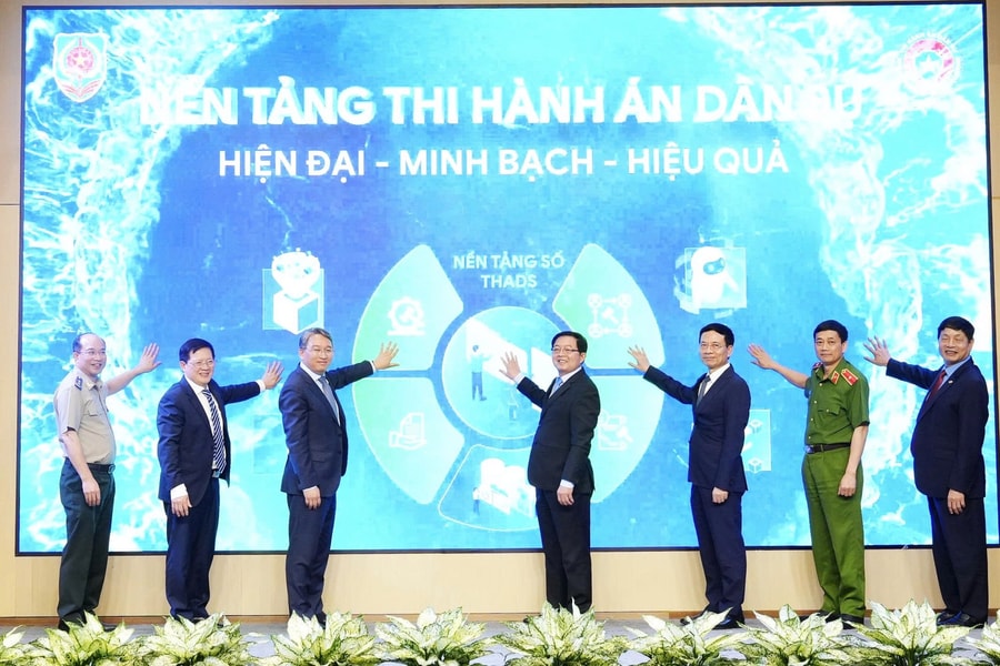 Bộ Tư pháp khai trương Nền tảng số Thi hành án dân sự