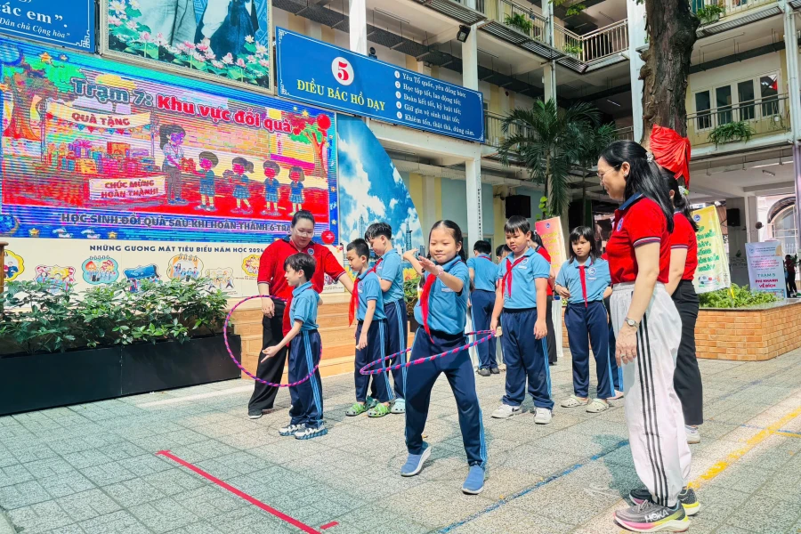 TP. Hồ Chí Minh: Thể thao học đường thu hút giáo viên và học sinh