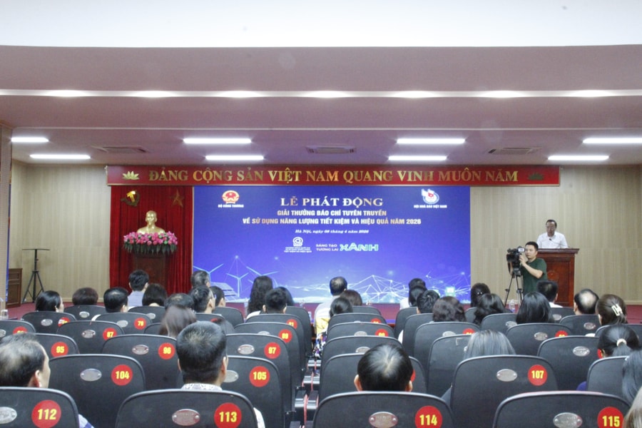 Phát động Giải thưởng báo chí về tiết kiệm năng lượng năm 2026