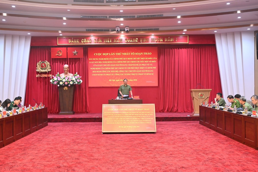 Xây dựng 3 nghị định của Chính phủ đảm bảo tiến độ thời điểm Luật Dẫn độ, Luật Chuyển giao người đang chấp hành án phạt tù và Luật Tương trợ tư pháp về hình sự có hiệu lực thi hành