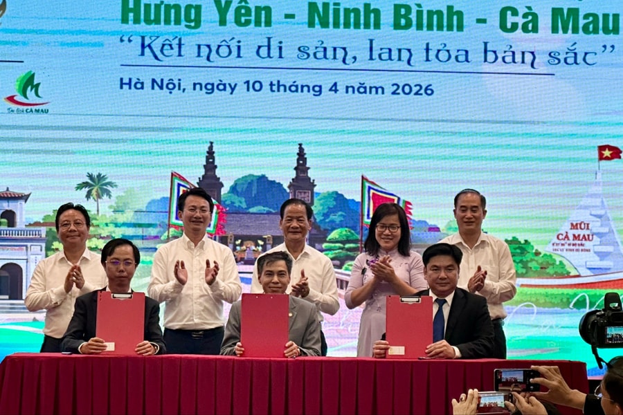 Kết nối và lan tỏa di sản Hưng Yên - Ninh Bình - Cà Mau