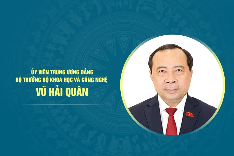 Tiểu sử Bộ trưởng Bộ Khoa học và Công nghệ Vũ Hải Quân