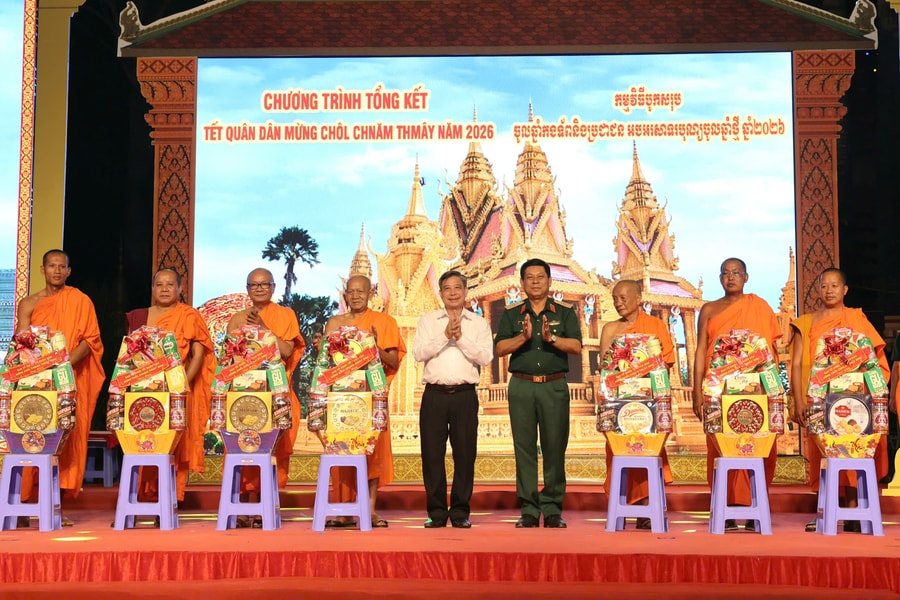 TP. Cần Thơ: Nhiều hoạt động ý nghĩa dịp Tết Quân Dân mừng Chôl Chnăm Thmây 2026
