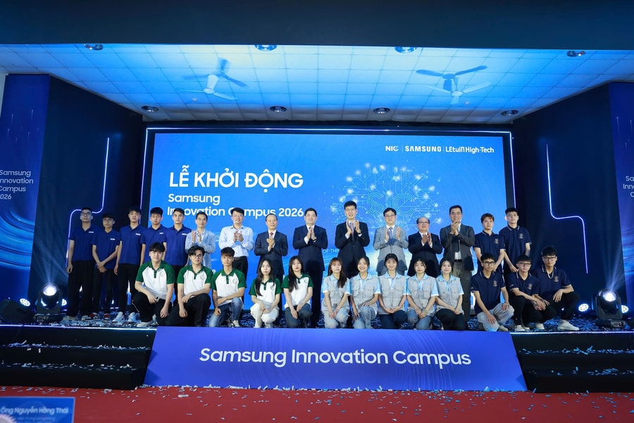 Samsung lần đầu đưa đào tạo bán dẫn vào chương trình phát triển nhân tài công nghệ tại Việt Nam
