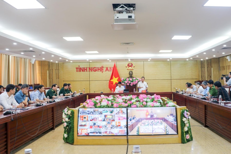 Nghệ An: Chủ động phòng, chống thiên tai, giảm thiểu thiệt hại từ sớm, từ xa