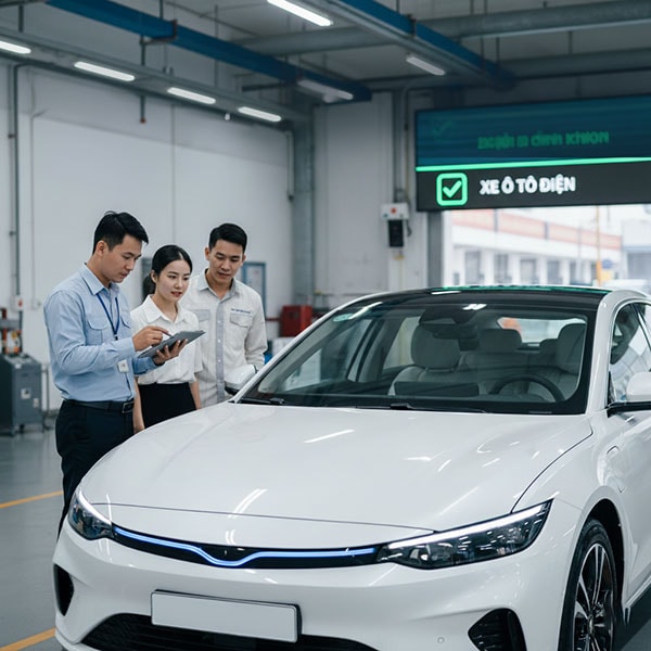 Xe ô tô điện có phải đăng kiểm không?