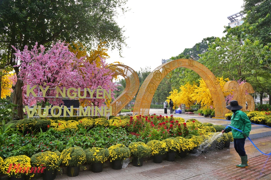TP. Hồ Chí Minh: Duy trì nhiều công viên vườn hoa tạm tại các "khu đất vàng"