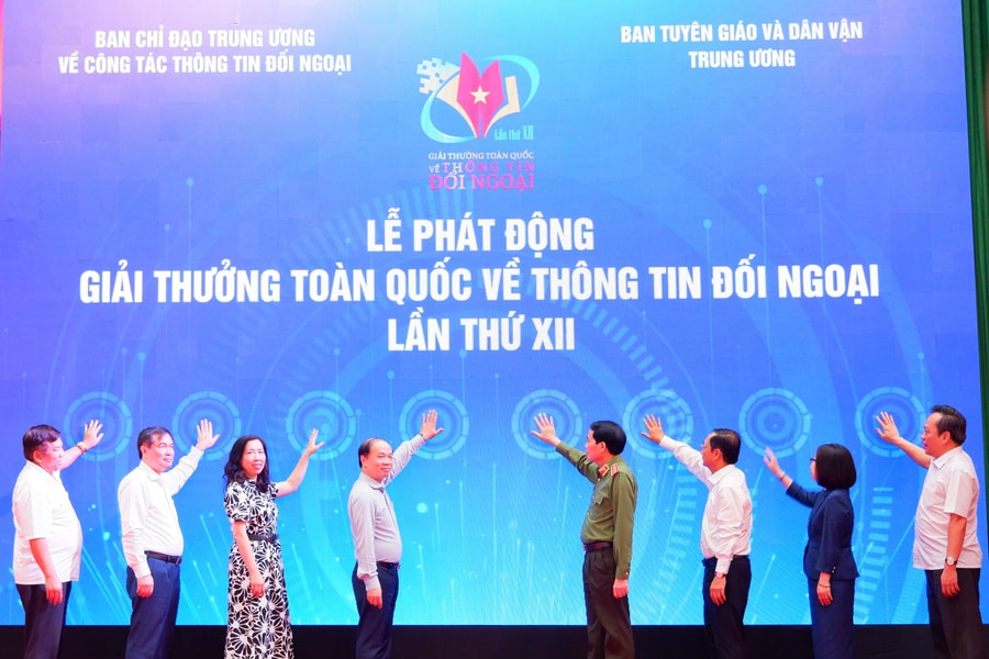 Phát động Giải thưởng toàn quốc về Thông tin đối ngoại Lần thứ XII