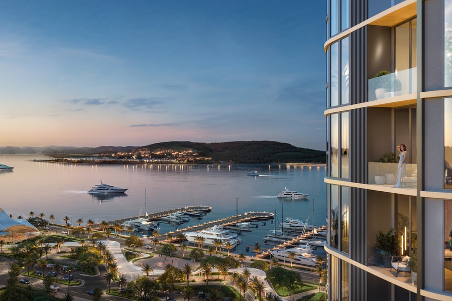 Tòa tháp The Sea: BIM Land kiến tạo chuẩn sống mới bên vịnh du thuyền