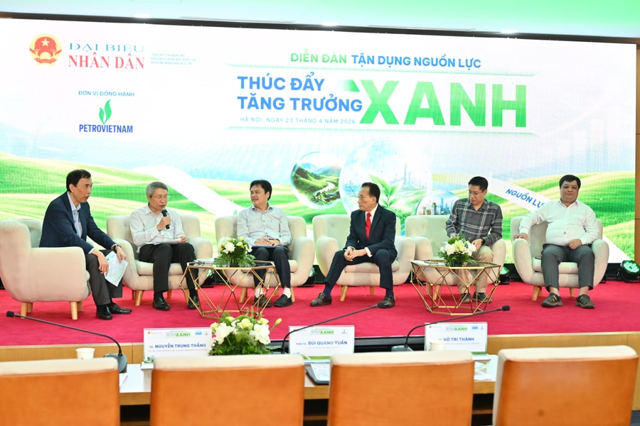 Thúc đẩy tăng trưởng xanh để hiện thực hóa khát vọng 2045