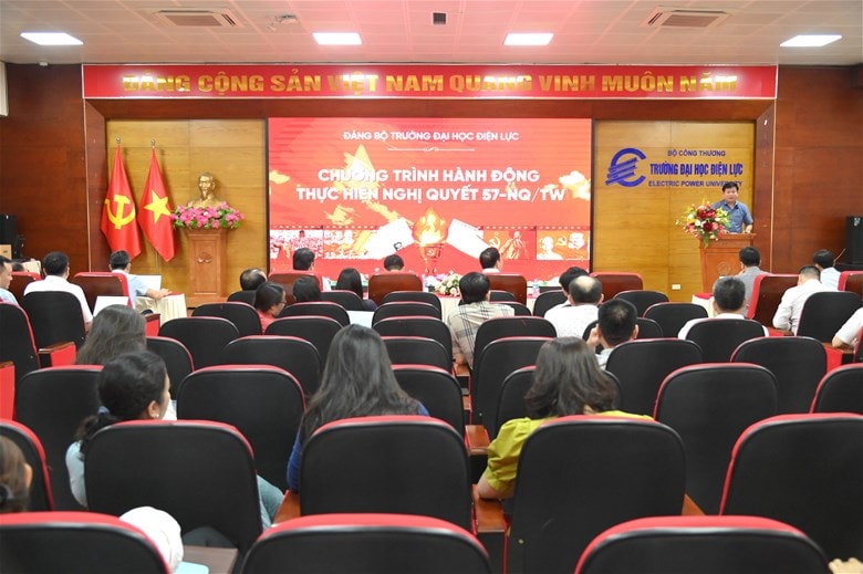 Trường Đại học Điện lực thực hiện chương trình hành động Nghị quyết Trung ương
