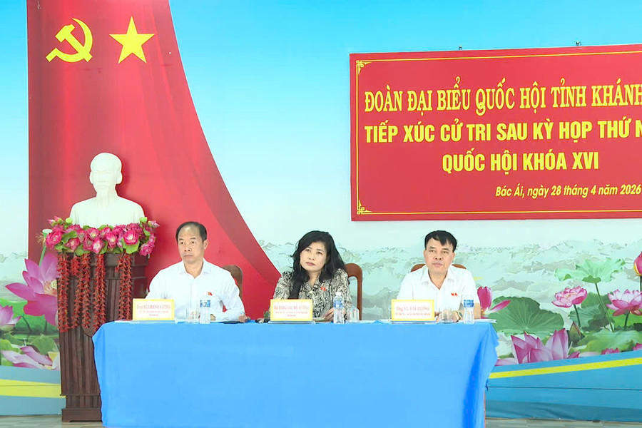 Cử tri xã Bác Ái, tỉnh Khánh Hòa kiến nghị cần có giải pháp kích cầu tiêu thụ, nâng cao giá trị nông sản