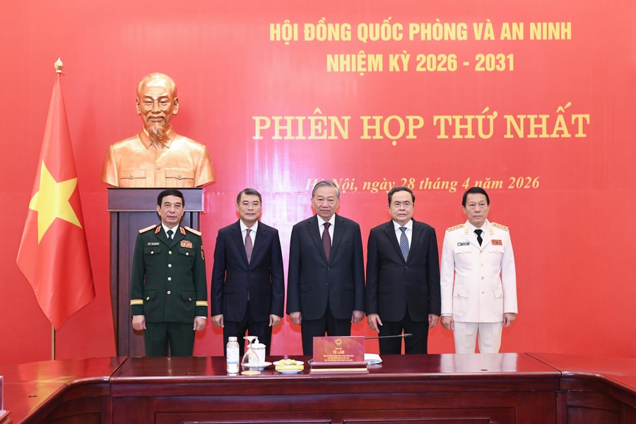 Phiên họp thứ nhất Hội đồng Quốc phòng và An ninh nhiệm kỳ 2026 - 2031
