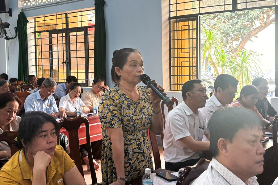 Đoàn ĐBQH tỉnh Đắk Lắk tiếp xúc cử tri tại các phường Buôn Ma Thuột, Tân An và Tân Lập