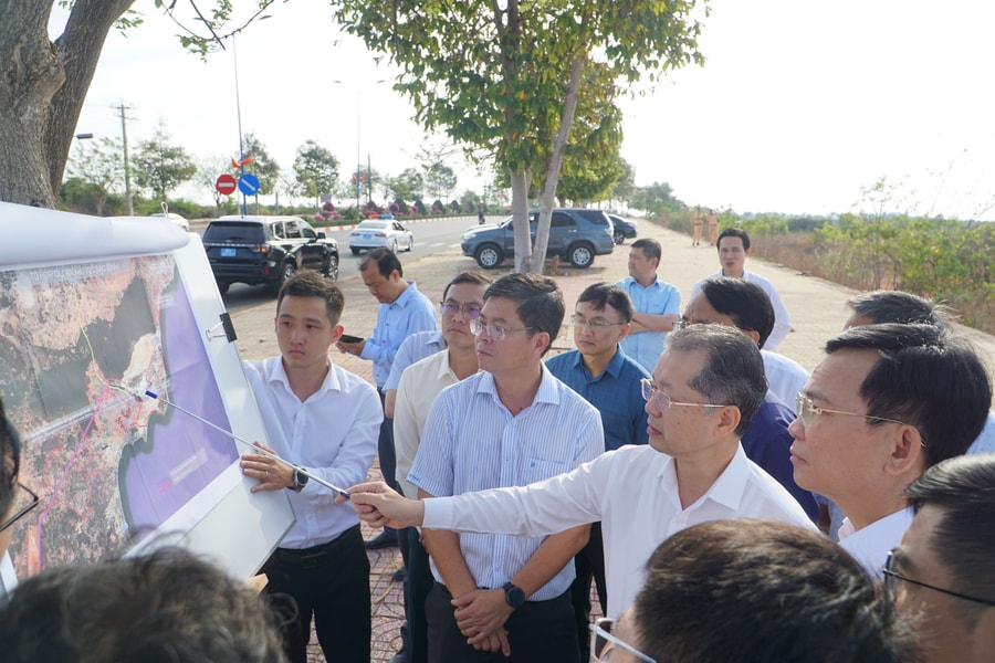 Khảo sát các dự án đầu tư động lực khu vực ven biển của tỉnh Lâm Đồng
