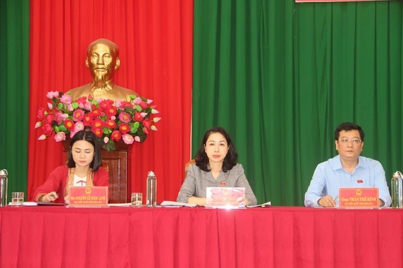 Cử tri xã Thượng Ninh kiến nghị tiếp tục bố trí nguồn lực hỗ trợ xóa nhà tạm, nhà dột nát