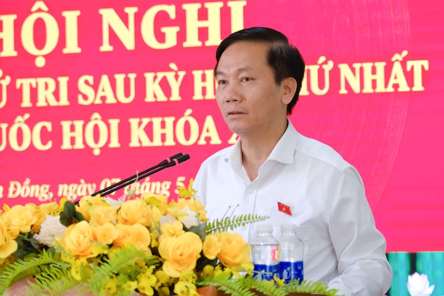 Lâm Đồng: Cử tri xã Phúc Thọ Lâm Hà kiến nghị đẩy nhanh tiến độ dự án, nâng cấp hạ tầng giao thông