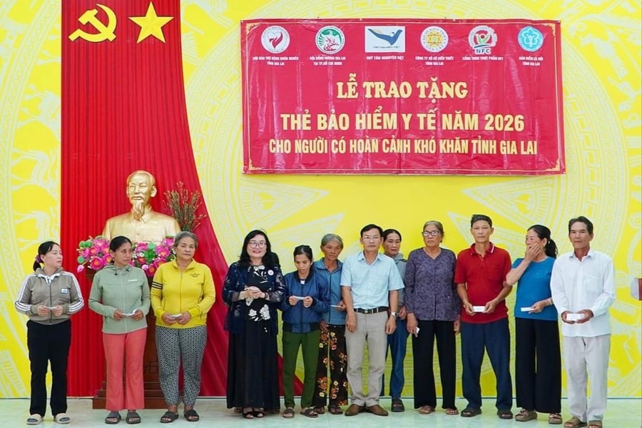 Gia Lai: Chung tay hỗ trợ thẻ BHYT cho người dân có hoàn cảnh khó khăn