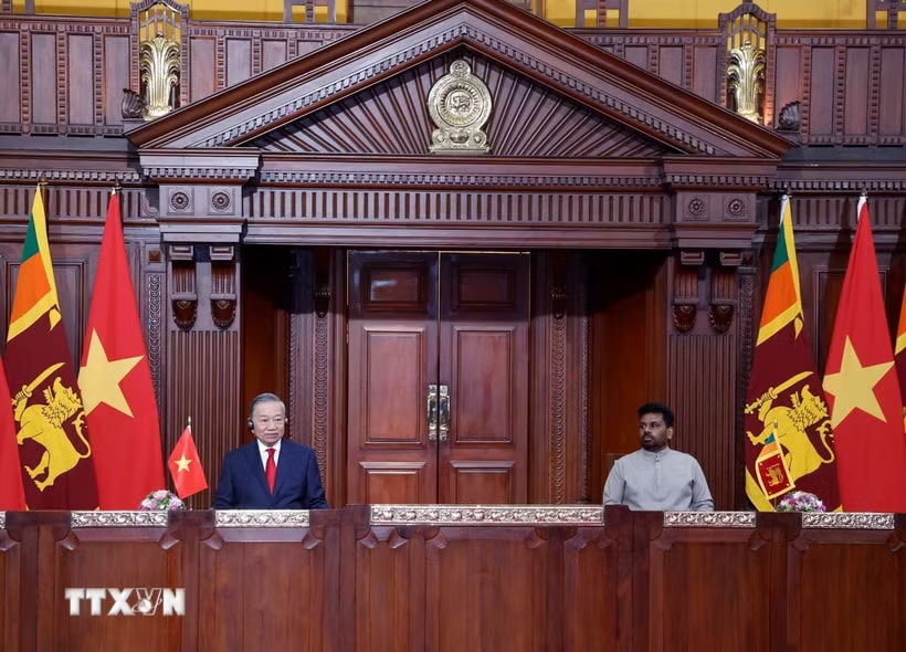 Việt Nam - Sri Lanka nâng cấp quan hệ Đối tác Toàn diện