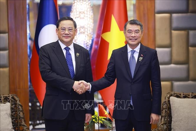 Thủ tướng Lê Minh Hưng tiếp các Thủ tướng Lào, Malaysia