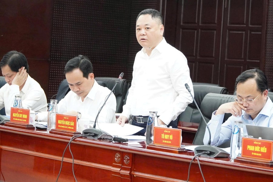 Đoàn công tác của Thường trực Ủy ban Kinh tế và Tài chính làm việc với UBND thành phố Đà Nẵng