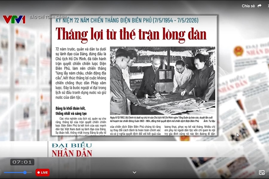 Báo chí toàn cảnh VTV1: Thắng lợi từ thế trận lòng dân