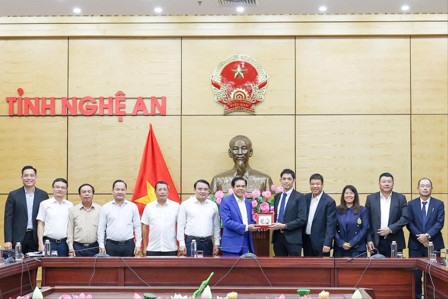 Nghệ An làm việc với AeonMall Việt Nam về đề xuất đầu tư khu phức hợp thương mại tại Vinh