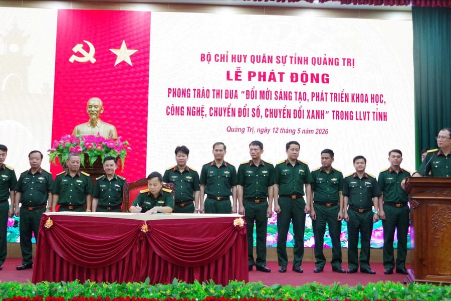 Lực lượng vũ trang tỉnh Quảng Trị: Đẩy mạnh đổi mới sáng tạo và chuyển đổi số trong tình hình mới