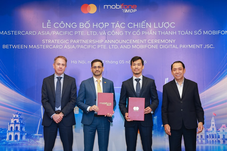 Thanh toán số MobiFone (MDP) "bắt tay" Mastercard: Sắp đến thời đại xã hội không tiền mặt