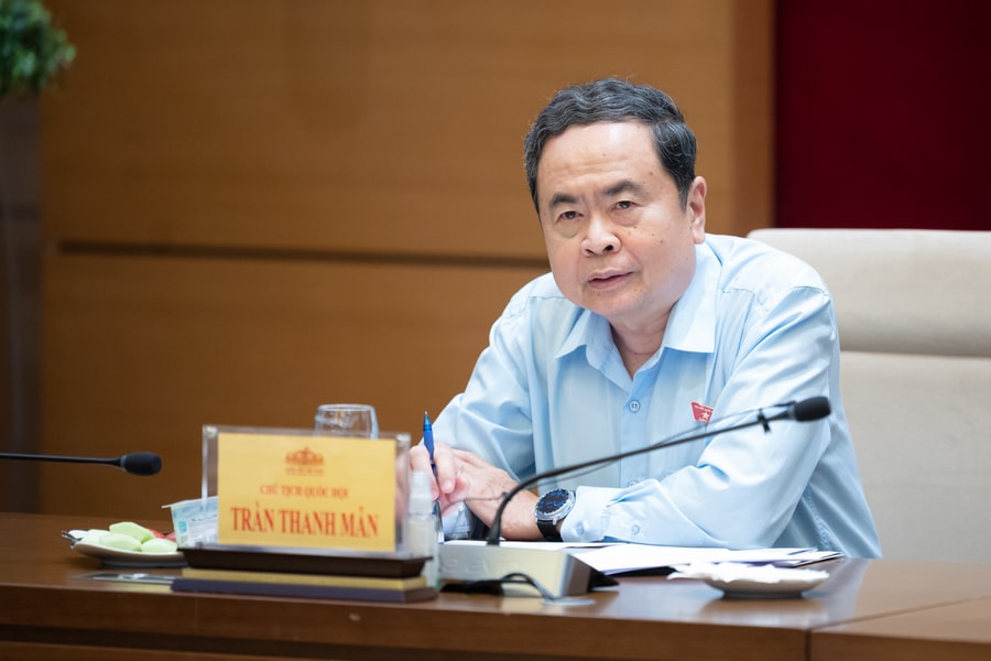 Chủ tịch Quốc hội Trần Thanh Mẫn ký ban hành các Nghị quyết về nhân sự