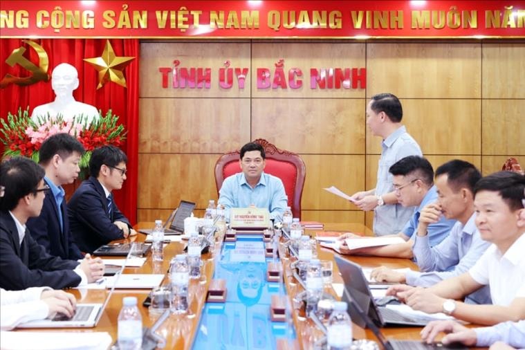 Bí thư Tỉnh ủy Bắc Ninh làm việc với Công ty Mirabo CareSync