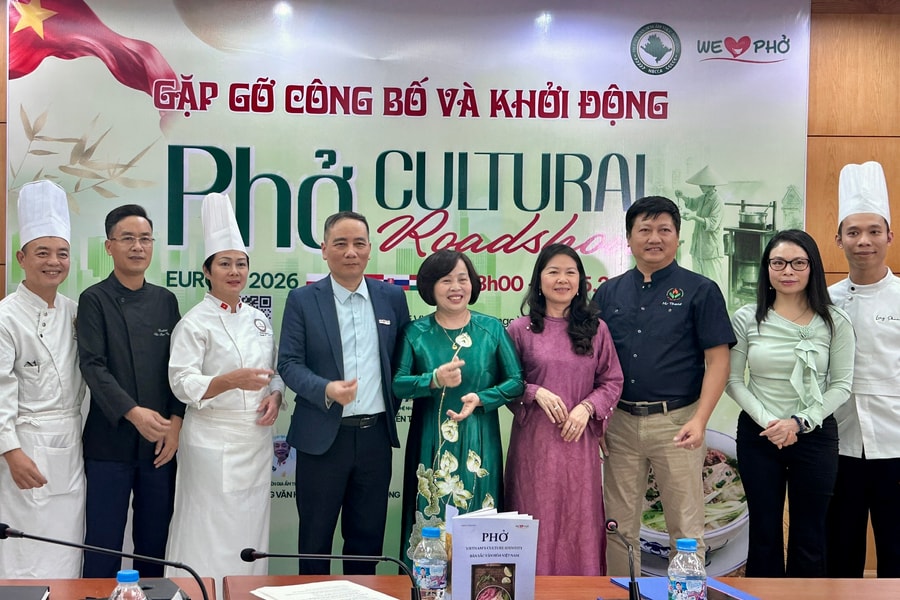 Phở Culture Roadshow Europe 2026: Quảng diễn phở Việt qua 7 quốc gia châu Âu