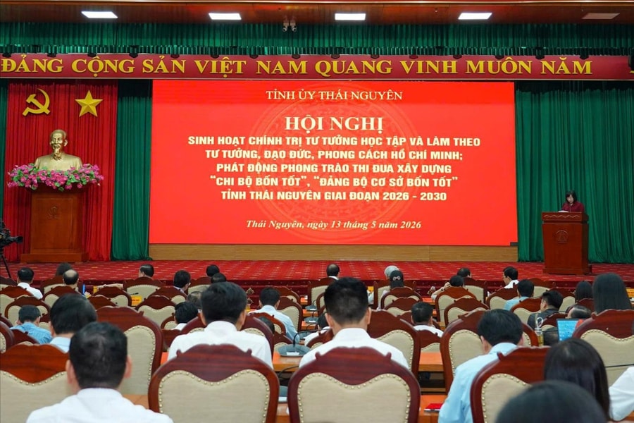 Thái Nguyên phát động phong trào thi đua xây dựng “chi bộ 4 tốt”, “đảng bộ cơ sở 4 tốt”