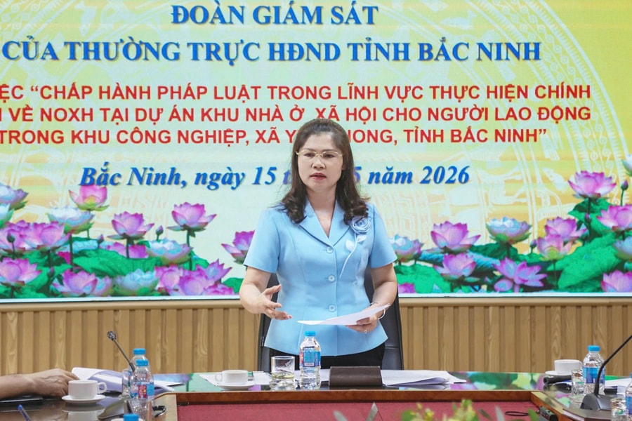 Bắc Ninh: Giám sát dự án nhà ở xã hội tại Yên Phong