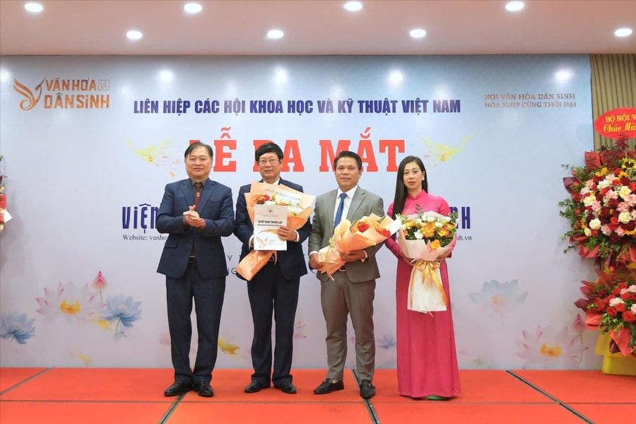 Ra mắt Viện Nghiên cứu Văn hóa và Dân sinh